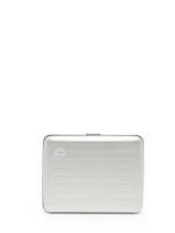 Kaarthouder Leder Ogon Zilver original ORI