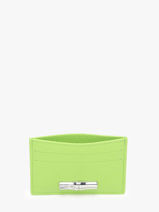 Longchamp Le roseau Kredietkaarthouder Groen-vue-porte
