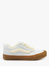 Sneakers Knu Skool Uit Leder Vans Blauw women D6Z887