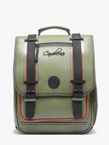Rugzak 2 Compartimenten Cameleon Groen vintage north PBVWSD39
