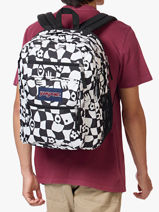 Rugzak 3 Compartimenten Met 15" Laptopvak Jansport Wit back to school EA5BAH-vue-porte