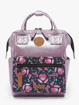 Rugzak 1 Compartiment Cabaia Violet adventurer XS
