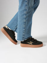Sneakers Vanessa wu Zwart women BK2714NR-vue-porte