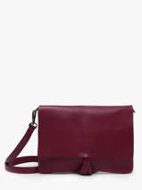 Cross Body Tas Caviar Leder Milano Rood caviar CA22112