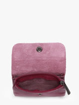 Portemonnee Leder Milano Rood caviar CA23092-vue-porte