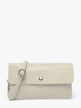 Cross Body Tas Caviar Leder Milano Beige caviar CA23067