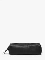 Etui Leder Milano Zwart caviar CA22116