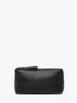 Etui Leder Milano Zwart caviar CA22114