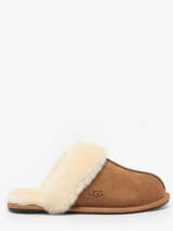 Scuffette Ii Pantoffels Uit Leder Ugg Bruin accessoires 1106872