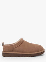 Pantoffels Uit Leder Ugg Bruin accessoires 1173891