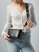 Cross Body Tas Jane By byblos Zwart jane BS51B03-vue-porte