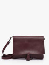 Cross Body Tas Caviar Leder Milano Rood caviar CA22112