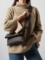 Cross Body Tas Samba Re Valentino Bruin samba re VBS8ZG17-vue-porte