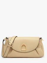Cross Body Tas Shadow Leder Etrier Beige shadow ESHA163M
