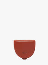 Portemonnee Foulonne Leder Yves renard Oranje foulonne 23816