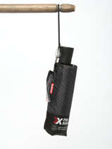 Opvouwbare Paraplu Isotoner Zwart parapluie 9451