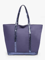 Schoudertas Met Rits Le Cabas L Pailletten Vanessa bruno Violet cabas 1V40409