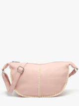 Cross Body Tas Brodery Miniprix Roze brodery 19673