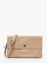 Cross Body Tas Caviar Leder Milano Beige caviar CA23067