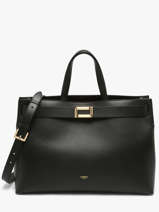 Handtas L Ang�le Leder Lancel Zwart angele A14018