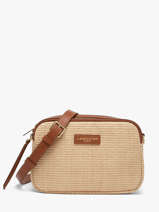 Cross Body Tas Mini Osier Italie Lancaster Beige mini osier italie 71
