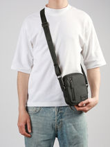 Cross Body Tas David jones Zwart men 931102-vue-porte