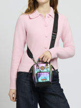 Cross Body Tas Nano Bag 1 Compartiment Cabaia Veelkleurig adventurer NANOBAG-vue-porte