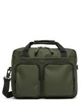 Texel Tech Bag - Laptoptas Rains Groen travel 14250
