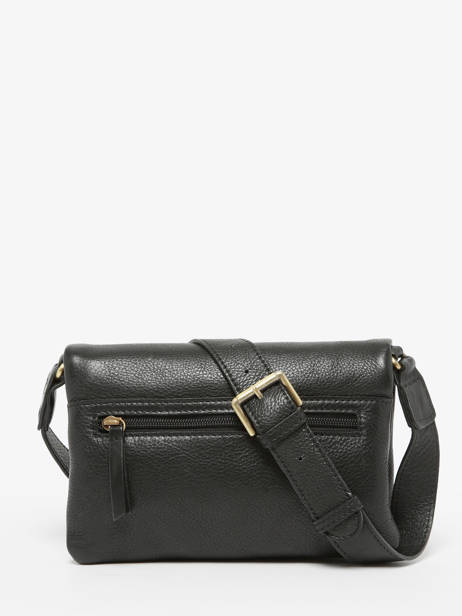 Cross Body Tas Boston Leder Basilic pepper Zwart boston BBOS02 ander zicht 4