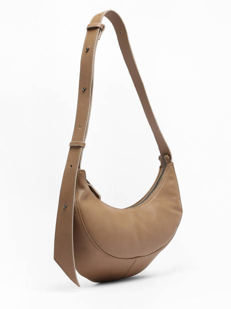 Cross Body Tas Sosoomao Leder Etrier Beige sosoomao ECSO057M ander zicht 2