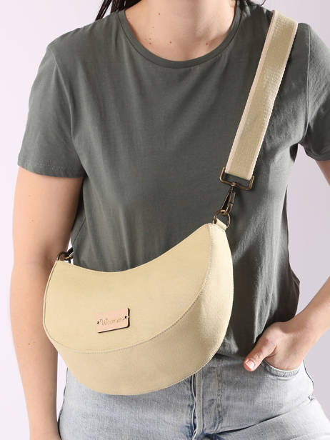Cross Body Tas Figuier Woomen Groen figuier WFIG01 ander zicht 1