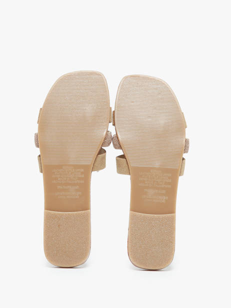 Slippers Edriah Uit Leder Steve madden Beige women 11002559 ander zicht 4