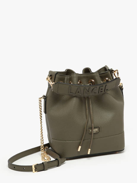 Bucket Bag S Ninon Leder Lancel Groen ninon A10922 ander zicht 3