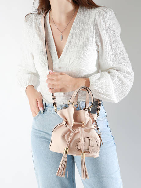 Bucket Bag S Premier Flirt Leder Lancel Roze premier flirt A10109 ander zicht 1