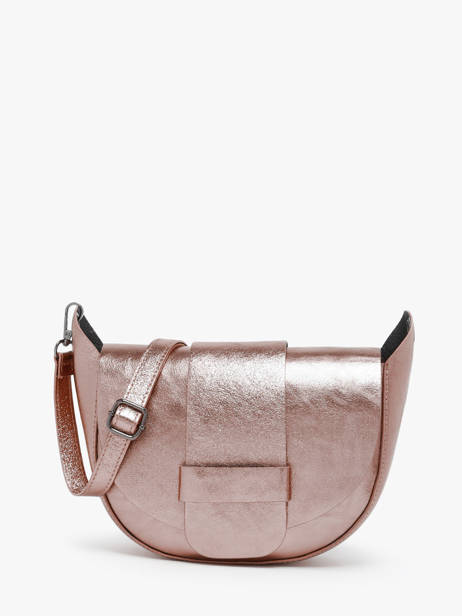 Cross Body Tas Nine Leder Milano Bruin nine NI24065
