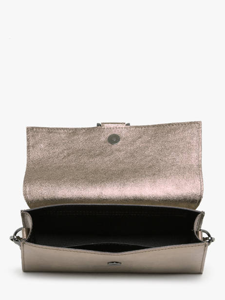 Schoudertas Nine Leder Milano Bruin nine NI24066 ander zicht 3