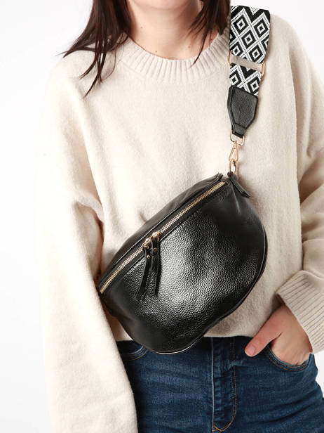 Heuptasje Miniprix Zwart sangle 1 ander zicht 1