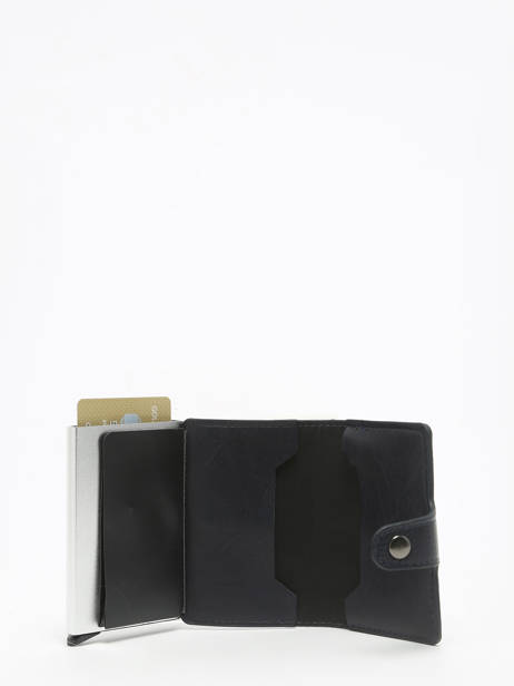 Kaarthouder Miniprix Blauw alu K1127 ander zicht 1