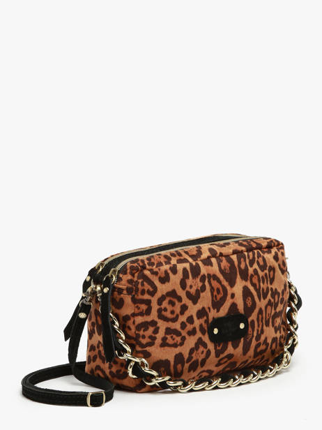 Cross Body Tas Lp Mila louise Bruin lp 23673LP1 ander zicht 2