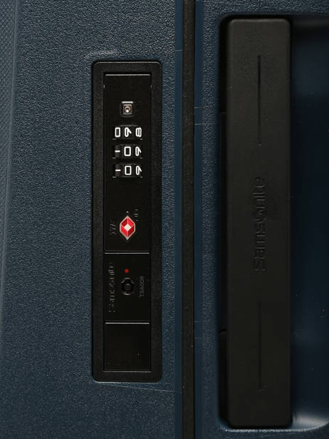 Harde Handbagage Samsonite Blauw essens 146909 ander zicht 1