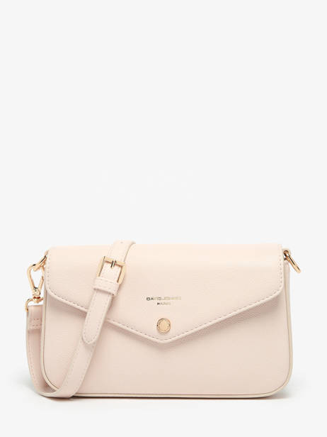 Cross Body Tas Saffiano David jones Roze saffiano CM6120H