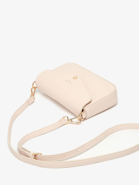 Cross Body Tas Saffiano David jones Roze saffiano CM6120H ander zicht 2