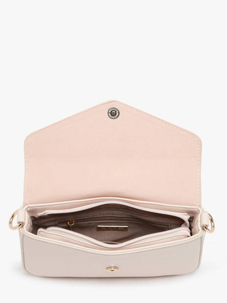 Cross Body Tas Saffiano David jones Roze saffiano CM6120H ander zicht 3