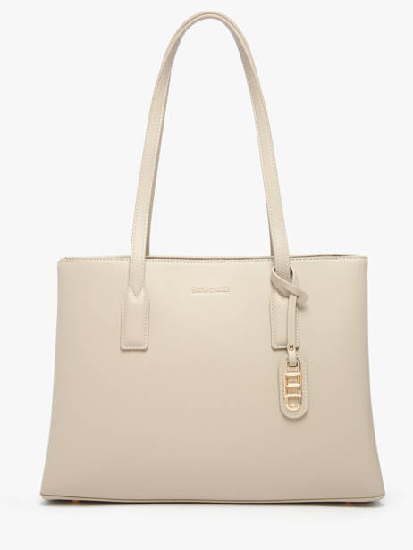 Schoudertas Saffiano David jones Beige saffiano CM7468