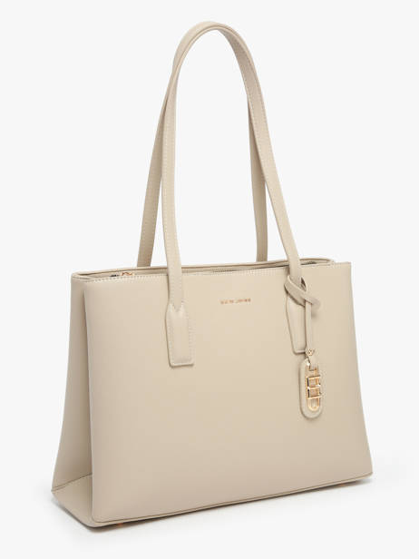 Schoudertas Saffiano David jones Beige saffiano CM7468 ander zicht 2