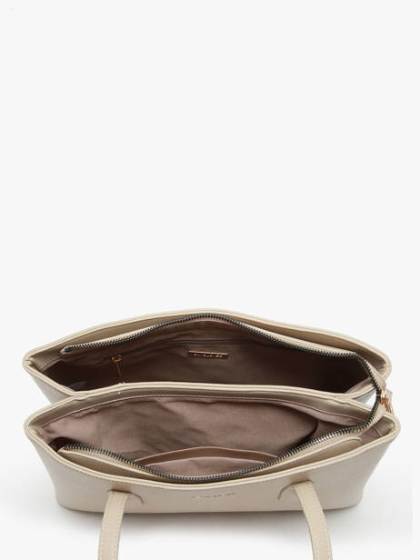 Schoudertas Saffiano David jones Beige saffiano CM7468 ander zicht 3