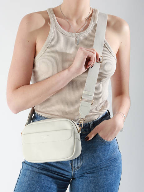 Cross Body Tas Brugge David jones Beige brugge CM7397 ander zicht 1
