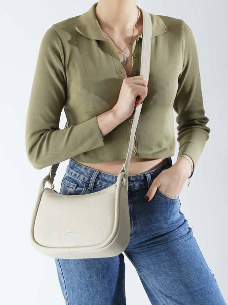Cross Body Tas Gent David jones Wit gent CM7164A ander zicht 1