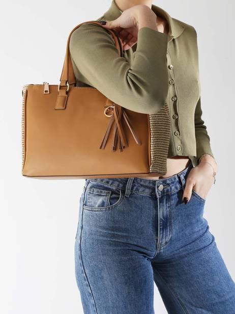 Cross Body Tas Nice Torrow Bruin nice TNIC01 ander zicht 1