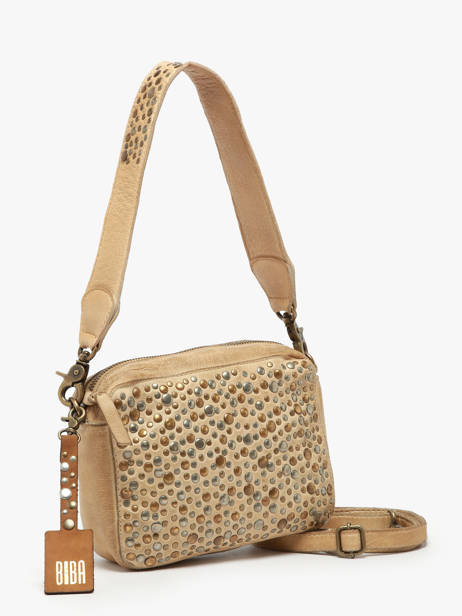 Cross Body Tas Heritage Leder Biba Geel heritage LOS1L ander zicht 2